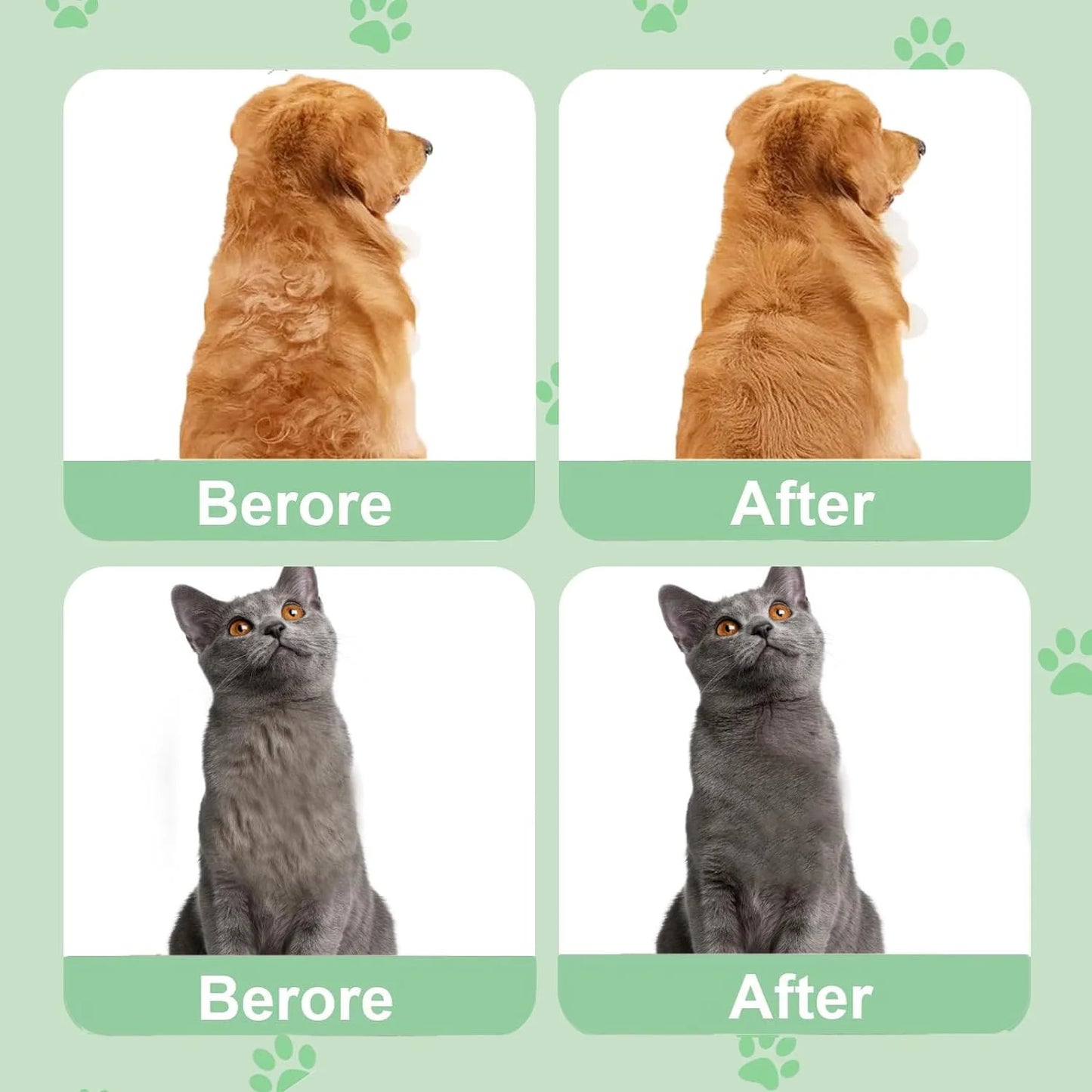 Cat Steam Brush, 3 In1 Steamy Cat Brush for Shedding, Cat Steamer Brush for Massage, Multifunctional Cat Grooming Brush, Pet Hair Removal Tool Comb for Cats and Dogs